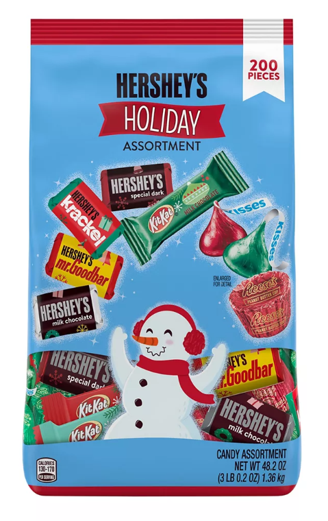 Hershey S Assorted Milk And Dark Chocolate Candy Bag 200 Ct BUYWAY