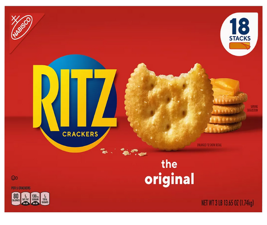 Ritz Crackers, 18 pk.