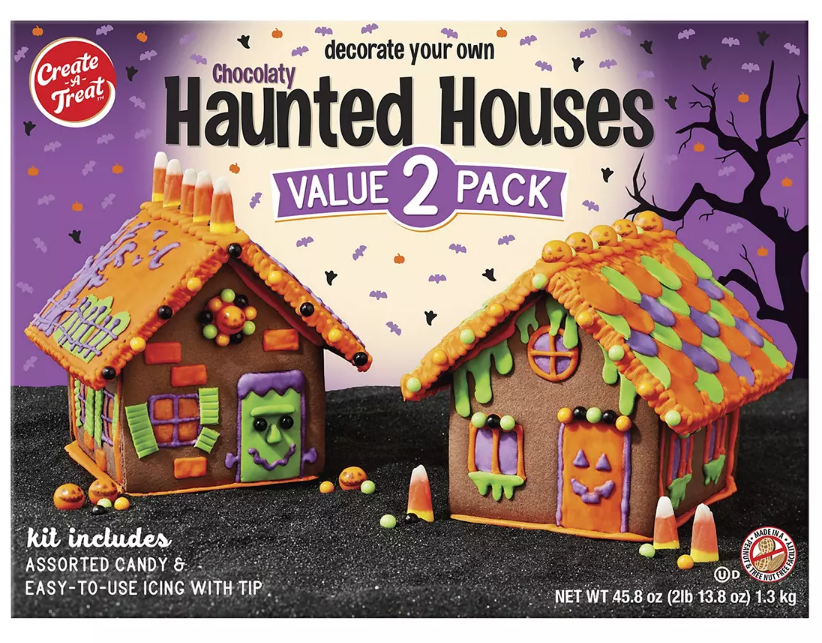 Create-A-Treat Chocolate Haunted House Kit Value 2PK.