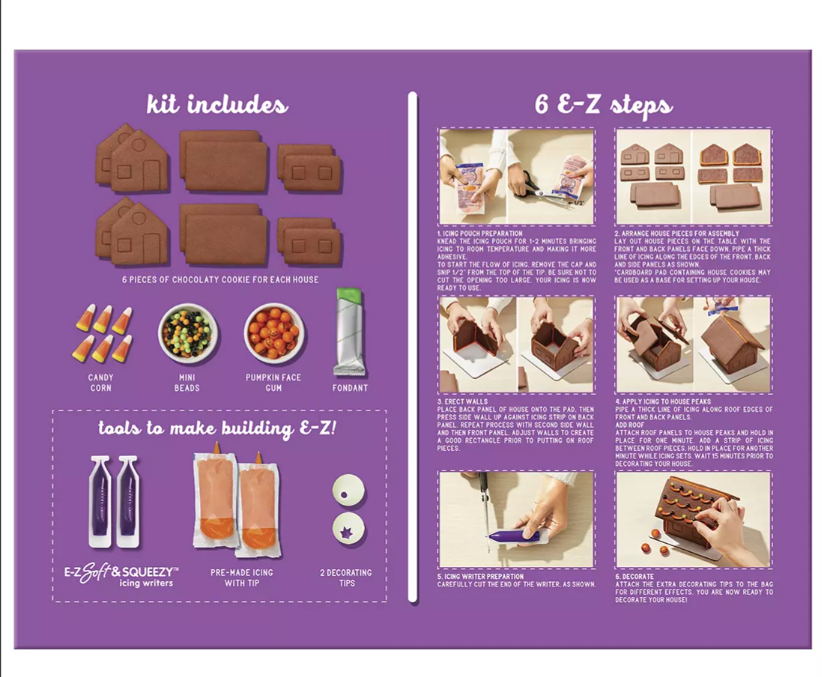 Create-A-Treat Chocolate Haunted House Kit Value 2PK.