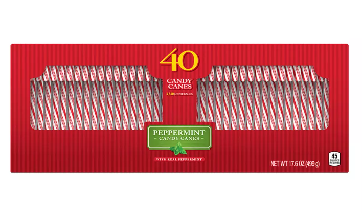 Bob's Peppermint Candy Canes, 40 ct.