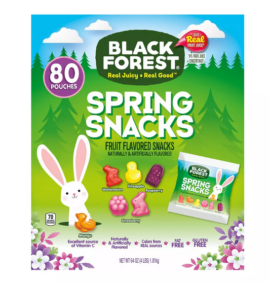 Black Forest Spring Fruit Snacks, 80 ct.