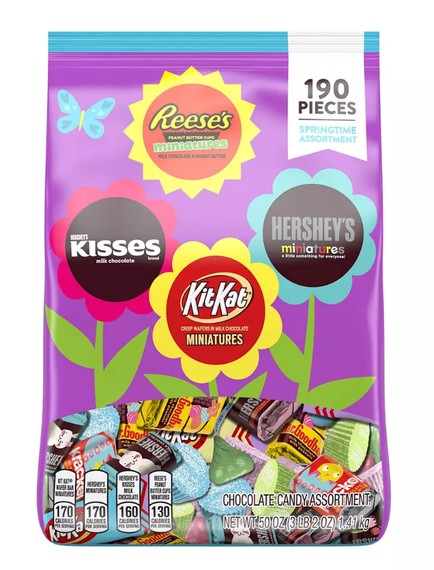 Hershey's Springtime Assortment, Easter Candy, Bulk, 50oz