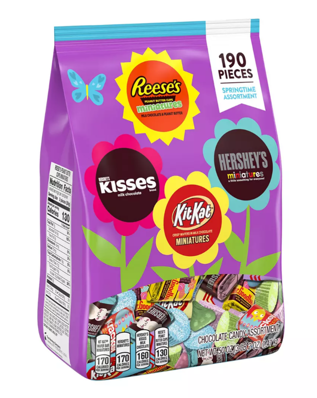 Hershey's Springtime Assortment, Easter Candy, Bulk, 50oz