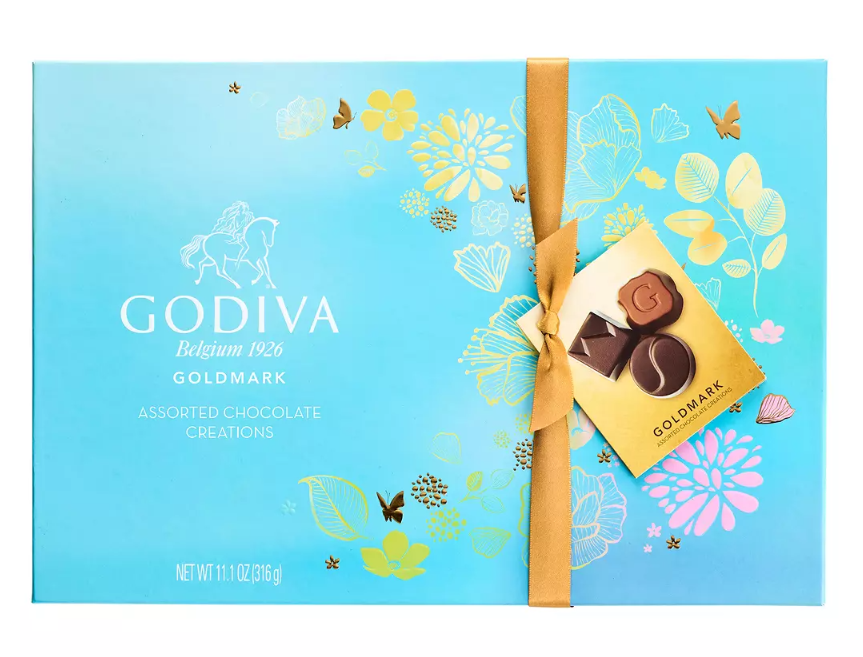 Godiva Assorted Chocolates Spring Box, 11.1 oz.