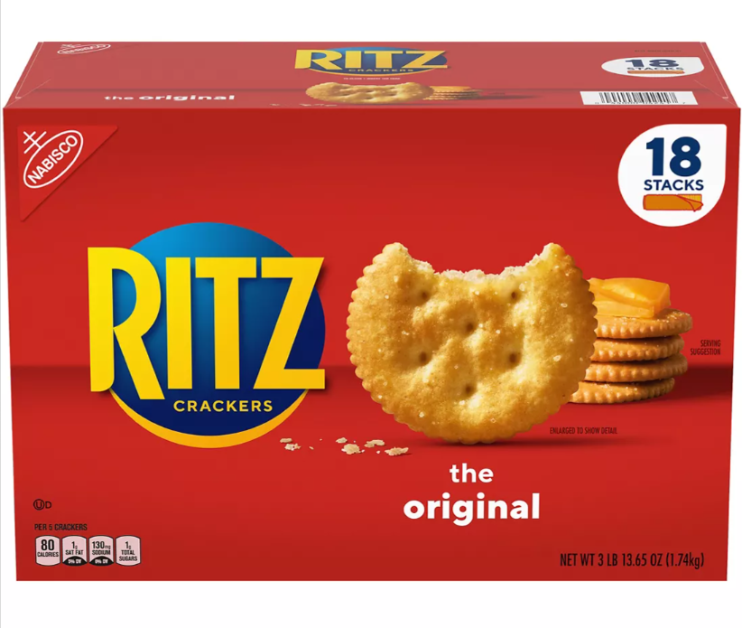 Ritz Crackers, 18 pk.