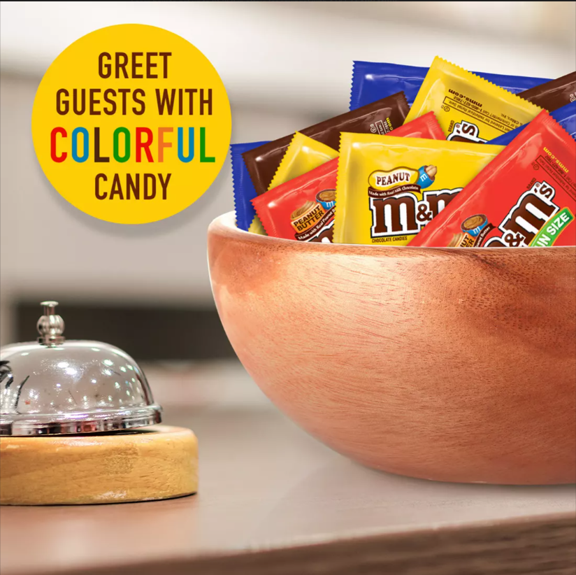 M&M'S Variety Candy, Fun Size Halloween Bulk Variety Pack, 115 ct./65.5 oz.