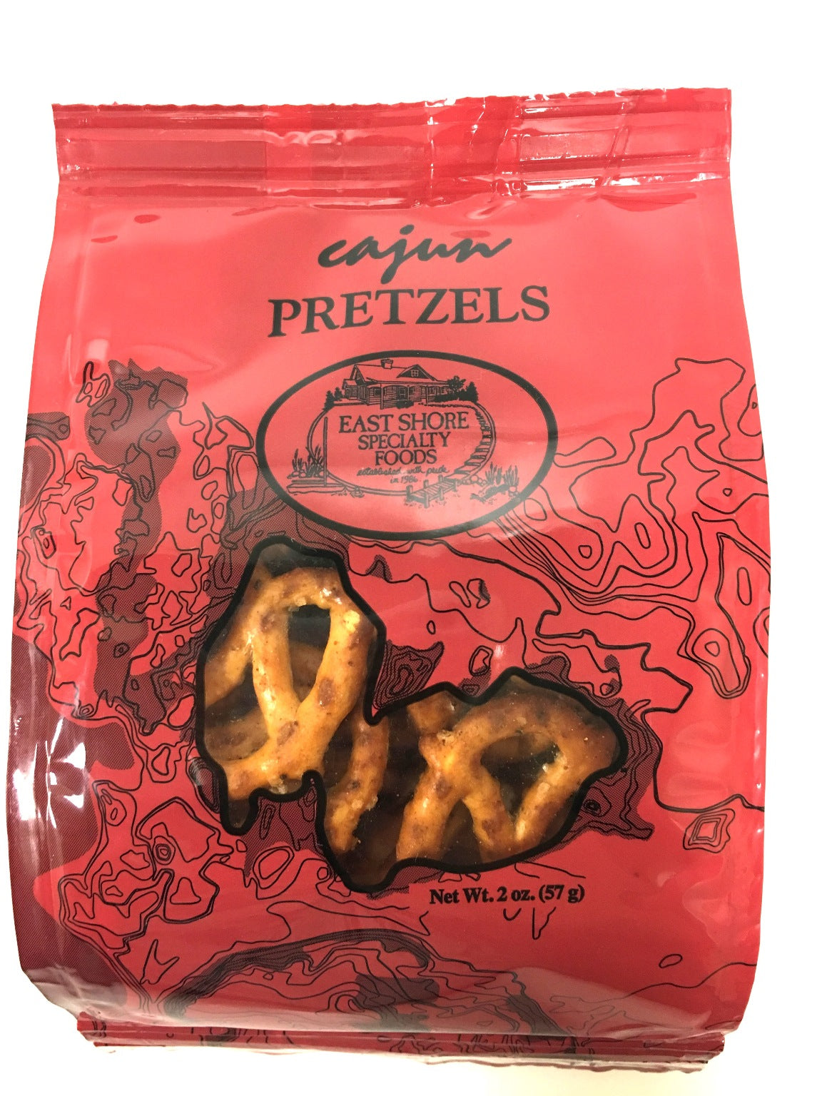 Cajun Pretzels 2 oz bag (5 pack)